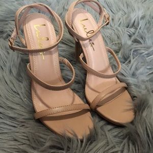 Nude Strap Heels